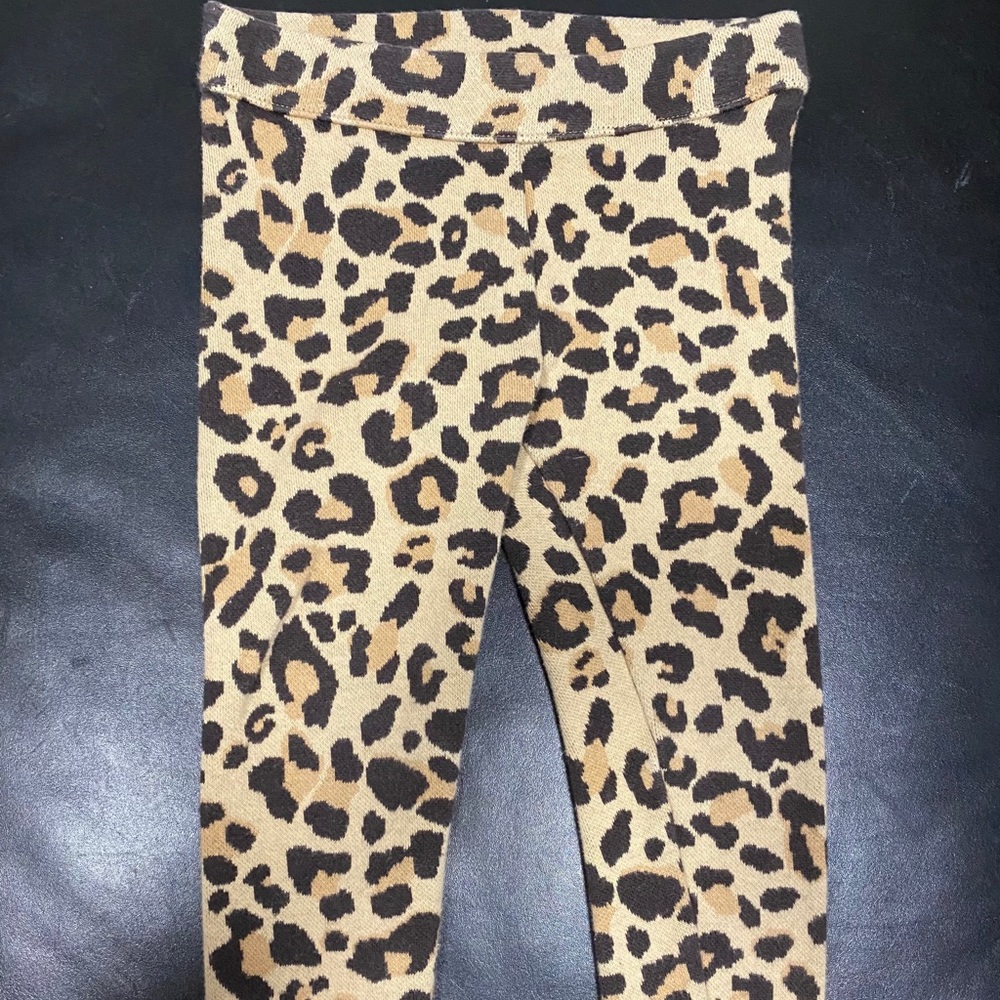 Janie and Jack leopard pants